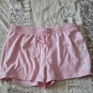 Adidas 3X  Women's Linear French Terry Shorts - INSEAM 4"